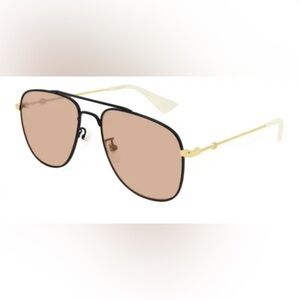 Gucci unisex aviator sunglasses